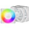 ARCTIC P12 Pro A-RGB (biela) 3-Pack - 120mm A-RGB PWM ventilátor s roz ARCTIC P12 Pro A-RGB (biela) 3-Pack - 120mm A-RGB PWM ventilátor s roz