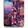 Picasee silikónový čierny obal pre Huawei P20 Pro - Purple Leaf Picasee silikónový čierny obal pre Huawei P20 Pro - Purple Leaf