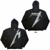 Mikina na zips Metallica - Shrouded, Unisex,Čierna,XL Mikina na zips Metallica - Shrouded, Unisex,Čierna,XL