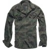 Brandit košeľa slimfit woodland