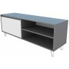 Casarredo ELIS televízny stolík, grafit / biela Casarredo ELIS televízny stolík, grafit / biela