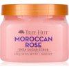 Tree Hut - Shea Sugar Scrub Moroccan Rose - Damašská ruža - Cukrový telový peeling - 510 g