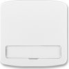 Kryt spínača jednoduchý ABB TANGO 3558A-A00620 B biely s popisovým poľom Kryt spínača jednoduchý ABB TANGO 3558A-A00620 B biely s popisovým poľom