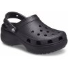 Dámske papuče Crocs Classic Platform Clog W Veľkosť topánok (EU): 36-37 / Farba: čierna Dámske papuče Crocs Classic Platform Clog W Veľkosť topánok (EU): 36-37 / Farba: čierna