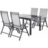 Livarno® Hliníkový rozťahovací záhradný stôl Houston/Toronto, 120 – 180 x 89 x 75 cm + Hliníkové skladacie kreslo Houston, 4 kusy (800012167) Livarno® Hliníkový rozťahovací záhradný stôl Houston/Toronto, 120 – 180 x 89 x 75 cm + Hliníkové skladacie kreslo Houston, 4 kusy (800012167)