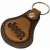 Prívesok na kľúče Auto Two M Kožená Jeep hnedá