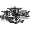 Sada hrncov s mramorovým povrchom 18 dielna Berlingerhaus Metallic Line Carbon Pro Edition BH-6887 Sada hrncov s mramorovým povrchom 18 dielna Berlingerhaus Metallic Line Carbon Pro Edition BH-6887