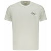 Pánske tričko s krátkym rukávom CALVIN KLEIN, biele XL Bianco Pánske tričko s krátkym rukávom CALVIN KLEIN, biele XL Bianco