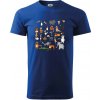 Zvieratká na triku - Tričko extra veľké (5-8XL) - 5XL ( Kráľovská modrá ) Zvieratká na triku - Tričko extra veľké (5-8XL) - 5XL ( Kráľovská modrá )