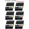 Balenie 5x Sada + 1x Sada Canon CLI-551,PGI-550 - kompatibilný Balenie 5x Sada + 1x Sada Canon CLI-551,PGI-550 - kompatibilný
