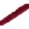 Všívacia odevná / dekoračná kožušina okrúhla šírka 5 cm - 1 m 4 bordó sv. Všívacia odevná / dekoračná kožušina okrúhla šírka 5 cm - 1 m 4 bordó sv.