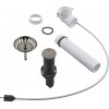 Grohe Dřezová odtoková souprava, kartáčovaný Hard Graphite 40986AL0