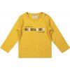 DIRKJE Tričko dl. rukáv Žlté chlapec 74 DIRKJE Tričko dl. rukáv Žlté chlapec 74