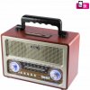 Vreckové retro rádio SAL RRT3, stereo multimediálny prehrávač, BT, USB/microSD, AUX Vreckové retro rádio SAL RRT3, stereo multimediálny prehrávač, BT, USB/microSD, AUX