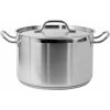 Yato Gastro Hrniec stredný s pokrievkou NEREZ 28x18cm 11,1l Yato Gastro Hrniec stredný s pokrievkou NEREZ 28x18cm 11,1l