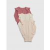 GAP Baby rebrované body 3 ks Viacfarebná 3-6M GAP Baby rebrované body 3 ks Viacfarebná 3-6M