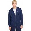 Pánska rozopínací mikina Nike M NSW CLUB HOODIE FZ FT modrá BV2648-410 - XXL Pánska rozopínací mikina Nike M NSW CLUB HOODIE FZ FT modrá BV2648-410 - XXL