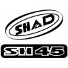 SHAD Nálepky SHAD D1B45ETR červené pre SH45 SHAD Nálepky SHAD D1B45ETR červené pre SH45