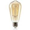 Nedis LBDE27ST64GD1 - Stmívatelná LED Retro Žárovka s Vláknem E27 | ST64 | 4,9 W | 470 lm, F Nedis LBDE27ST64GD1 - Stmívatelná LED Retro Žárovka s Vláknem E27 | ST64 | 4,9 W | 470 lm, F