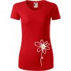 Kopretina - dole na výšku - Dámske tričko z organickej bavlny Origin (GOTS) - 2XL ( Červená ) Kopretina - dole na výšku - Dámske tričko z organickej bavlny Origin (GOTS) - 2XL ( Červená )