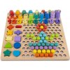 MG Wooden Montessori drevené puzzle, mix MG Wooden Montessori drevené puzzle, mix