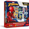 Trefl Hra Spiderman, 2v1: Človeče, nehnevaj sa a Hady a rebríky Trefl Hra Spiderman, 2v1: Človeče, nehnevaj sa a Hady a rebríky