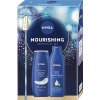 Nivea Nourishing sprchový gél 250 ml + telové mlieko 250 ml darčeková sada