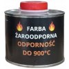 Žiaruvzdorná farba Hurtex čierna matná 0,5L do 900°C Žiaruvzdorná farba Hurtex čierna matná 0,5L do 900°C