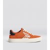 Cariuma CATIBA PRO 2.0 Burnt Orange Suede and Cordura Ivory Logo Navy Sneake