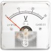 Analógový 30V štvorcový voltmeter Analógový 30V štvorcový voltmeter