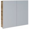 Dřevojas - Zrkadlová kúpeľňová skrinka NEXI 80x68 cm dub 8596204810313 + záruka 3 roky zadarmo Dřevojas - Zrkadlová kúpeľňová skrinka NEXI 80x68 cm dub 8596204810313 + záruka 3 roky zadarmo