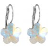 Náušnice Swarovski Elements květinka, visací, duhové, 27020701ab Náušnice Swarovski Elements květinka, visací, duhové, 27020701ab