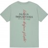 Alpha Industries tričko pánske Signature BP T frost green Veľkosť: L, Farba: zelená Alpha Industries tričko pánske Signature BP T frost green Veľkosť: L, Farba: zelená