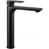 NIORO - Umývadlová stojanková batéria Nicoleta - vysoká - čierna matná CER-440177 NIORO - Umývadlová stojanková batéria Nicoleta - vysoká - čierna matná CER-440177