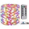 Bezdoteku LEDSolar 300 Vianočná reťaz 30m USB s háčikmi, 300 LED, diaľkové ovládanie, Multicolor Bezdoteku LEDSolar 300 Vianočná reťaz 30m USB s háčikmi, 300 LED, diaľkové ovládanie, Multicolor