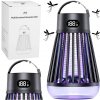 Elektrická lampa proti hmyzu s UV svetlom, nabíjanie USB, čierna Elektrická lampa proti hmyzu s UV svetlom, nabíjanie USB, čierna