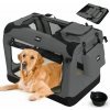 Leopet Prepravný box pre psov XXXL 102 x 69 x 69 cm antracit Leopet Prepravný box pre psov XXXL 102 x 69 x 69 cm antracit