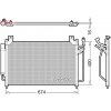 Kondenzátor klimatizácie DENSO DCN44013 Kondenzátor klimatizácie DENSO DCN44013