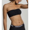 Dámska podprsenka Urban Classics Pads Bandeau - čierna XL Dámska podprsenka Urban Classics Pads Bandeau - čierna XL