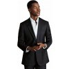 Charles Tyrwhitt Natural Stretch Twill Suit Jacket — Black - Slim fit | 52 | Štandardné Charles Tyrwhitt Natural Stretch Twill Suit Jacket — Black - Slim fit | 52 | Štandardné