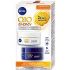 Nivea Q10 Energy Energizujúci denný a nočný krém proti vráskam 2 x 50 ml darčeková sada Nivea Q10 Energy Energizujúci denný a nočný krém proti vráskam 2 x 50 ml darčeková sada