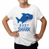 Baby shark - detské tričko s potlačou - Tričkový | 7 | 8 | Biela Baby shark - detské tričko s potlačou - Tričkový | 7 | 8 | Biela