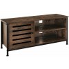 tectake 404714 televízny stolík galway 110x41,5x50,5cm - industriálne drevo tmavé, rustikálne tectake 404714 televízny stolík galway 110x41,5x50,5cm - industriálne drevo tmavé, rustikálne