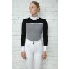 Tričko dámske pretekové Fleur de lys Lilac black and white s dlhým rukávom Veľkosť: XS Tričko dámske pretekové Fleur de lys Lilac black and white s dlhým rukávom Veľkosť: XS