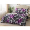 XPOSE® Predĺžené bavlnené obliečky ŠÁRKA - lila 140x220 cm, 70x90 cm, Bavlna XPOSE® Predĺžené bavlnené obliečky ŠÁRKA - lila 140x220 cm, 70x90 cm, Bavlna