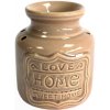 Aroma Lampa - Love Home Sweet Home, tmavo béžová (11 x 9 cm) Aroma Lampa - Love Home Sweet Home, tmavo béžová (11 x 9 cm)