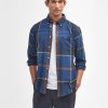 Barbour Dunoon Tailored košel'a Midnight Tartan