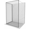 MEXEN/S - Kioto Sprchová zástena WALK-IN 120 x 80, čierny vzor, chróm 800-120-212-01-70-080 MEXEN/S - Kioto Sprchová zástena WALK-IN 120 x 80, čierny vzor, chróm 800-120-212-01-70-080