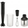 Alessi Tyčový mixér PLISSÉ 34 cm, sada 4 ks, čierna, plast Alessi Tyčový mixér PLISSÉ 34 cm, sada 4 ks, čierna, plast