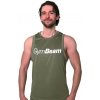 Pánske tielko GymBeam Mesh Tanktop Essence Green L Pánske tielko GymBeam Mesh Tanktop Essence Green L